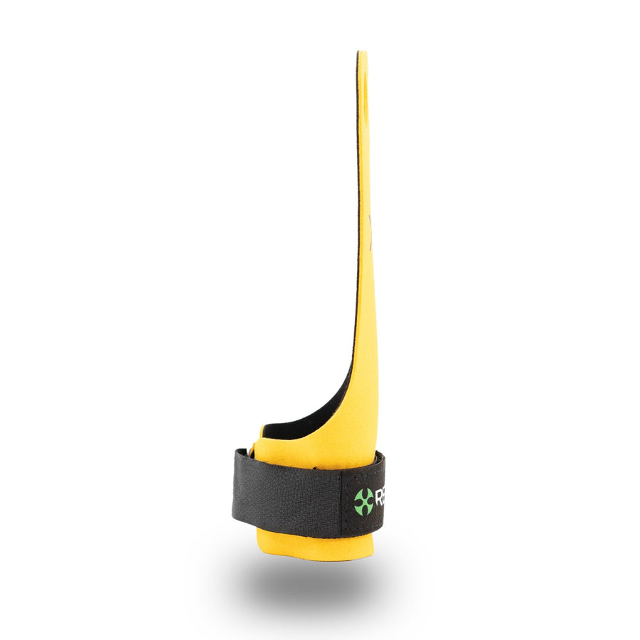 bumblebee X2 3-hole gymnastic crossfit hand grips side view profile 