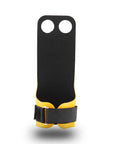 bumblebee gymnastic crossfit hand grips 2-hole single back view 