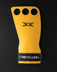 bumblebee X2 3-hole gymnastic crossfit hand grips top down view single