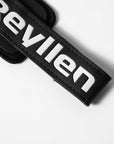 Reyllen seal rubber no chalk gymnastic hand grips for crossfit white background wrist strap detail