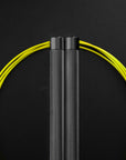 Reyllen Flare PRO CrossFit Speed Skipping Jump Rope Aluminium Handles grey and yellow nylon pro cable