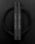 Reyllen Flare MX CrossFit Speed Skipping Jump Rope aluminium handles dark grey and black nylon cable