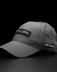 reyllen performance baseball cap hat grey angle view front