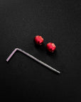 Reyllen Flare Replacement Swivel Balls  red colour with hex key