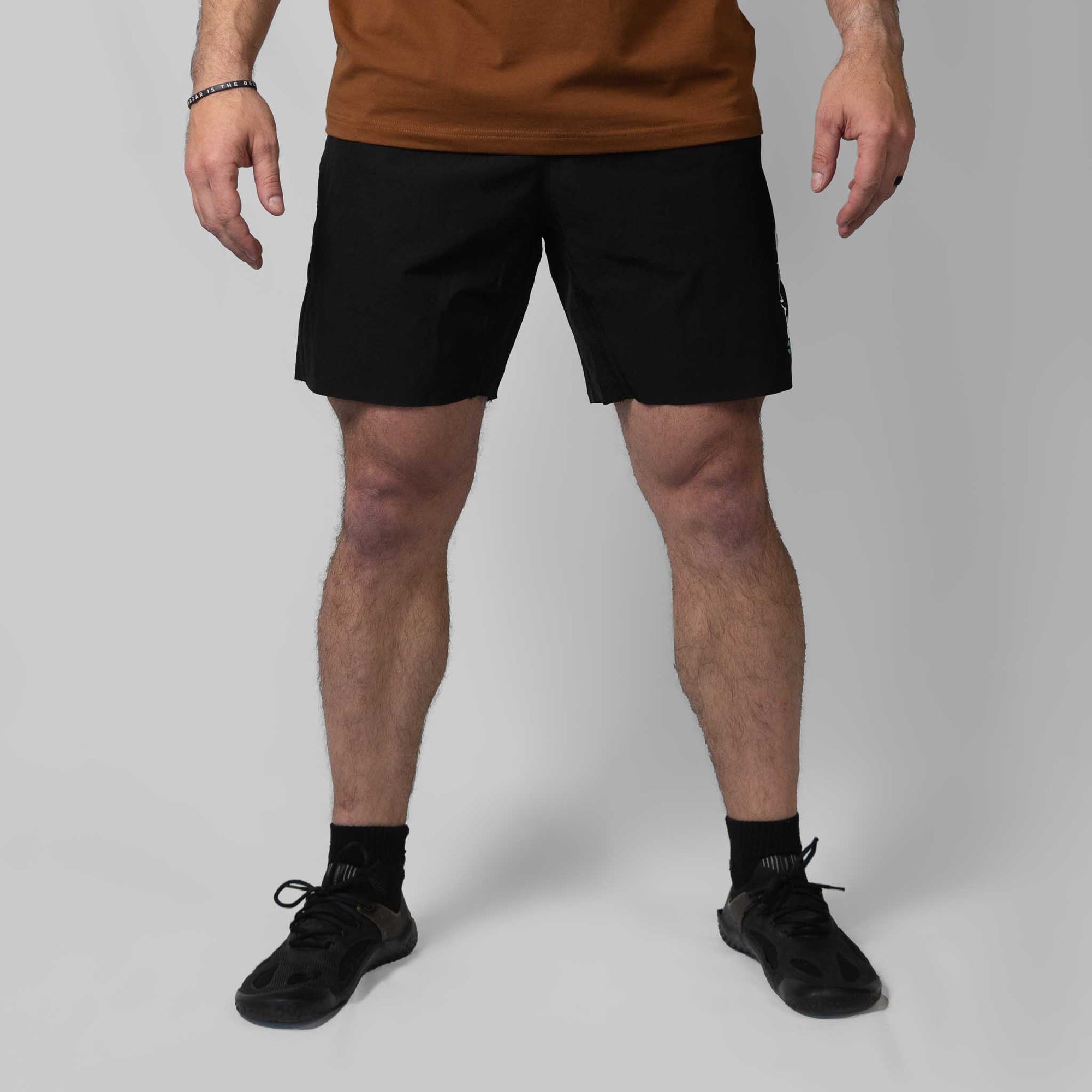 reyllen element crossfit gym workout shorts for men 7 inch 