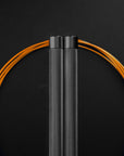 Reyllen Flare PRO CrossFit Speed Skipping Jump Rope Aluminium Handles grey and orange nylon pro cable