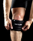 Reyllen Venta X3 7mm Knee Sleeves Neoprene black support anti slip silicone strips
