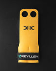 bumblebee gymnastic crossfit hand grips 2-hole top down view single