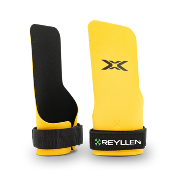 Reyllen BumbleBee X3 Fingerless CrossFit Gymnastic Hand Grips profile image png