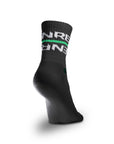 reyllen crossfit athlete socks black back view single