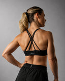 Women's Echo Sport Bra in Elyra fabric with medium coverage