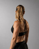Women's Echo Sport Bra worn for Hyrox and metcon training