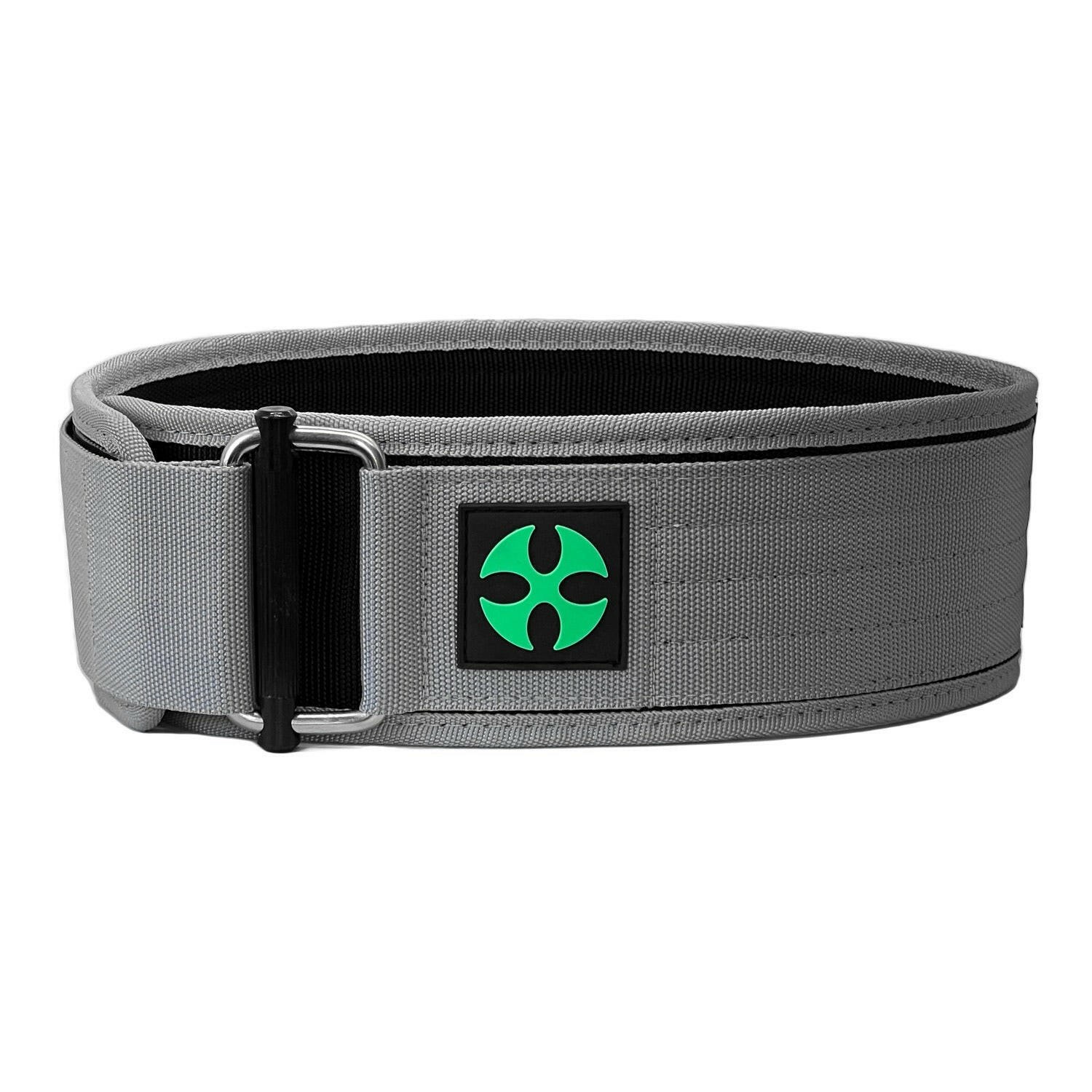 Reyllen GX Nylon Weight lifting belt 4&quot; IWF approved grey