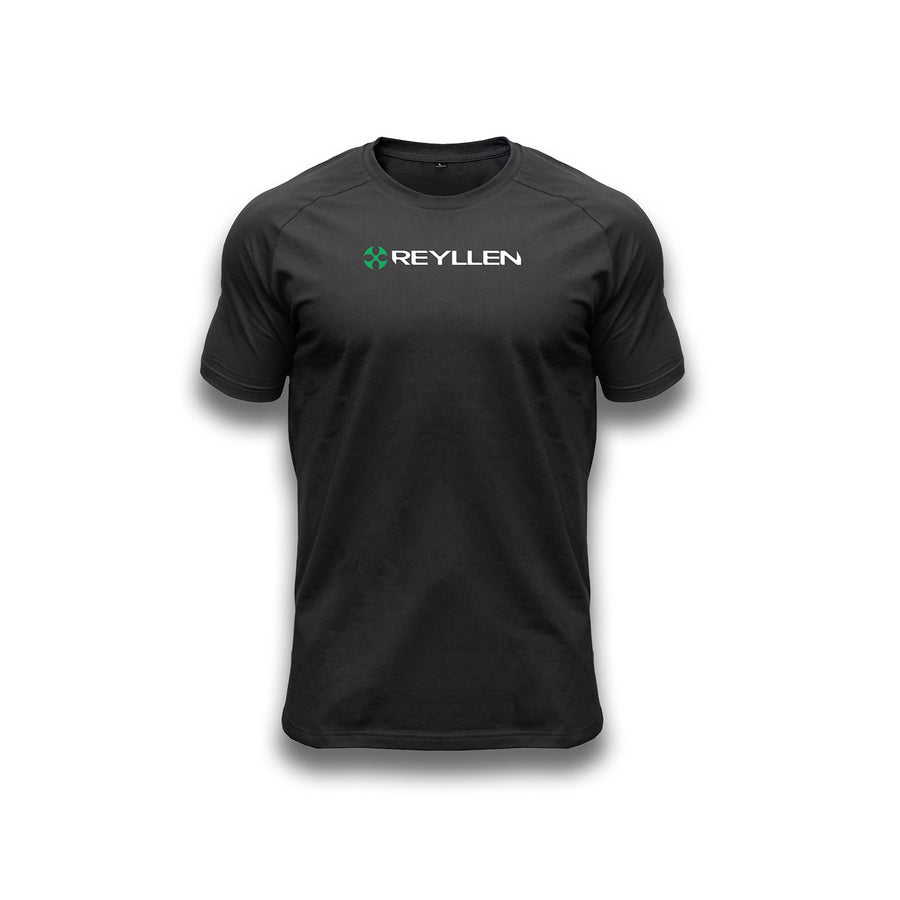 reyllen mens t-shirt black for crossfit and fitness