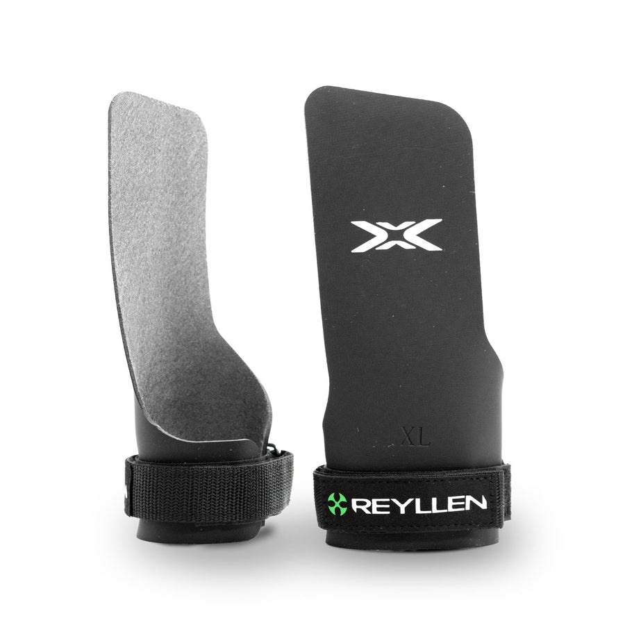 Reyllen Merlin X3 CrossFit Gymnastic Fingerless Hand Grips main profile white bakcground