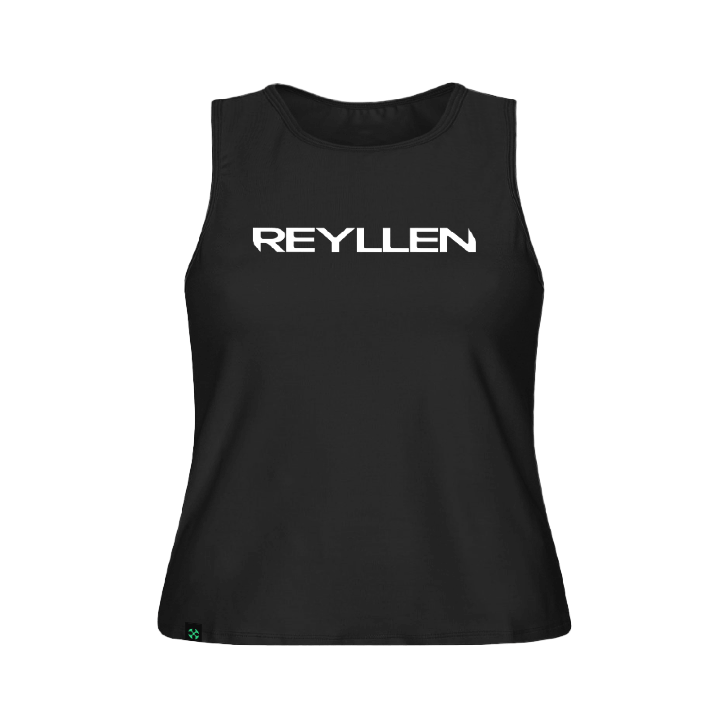 Reyllen m1 ladies flowy high neck workout crossfit vest tank top 