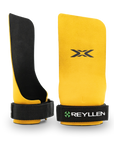 Reyllen BumbleBee X4 Fingerless CrossFit Gymnastic Hand Pull Up Grips main image png