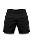 reyllen uk mens wod crossfit fitness shorts nylon stretch black