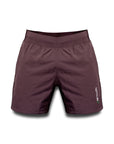 reyllen uk mens wod crossfit fitness shorts nylon stretch chocolate brown