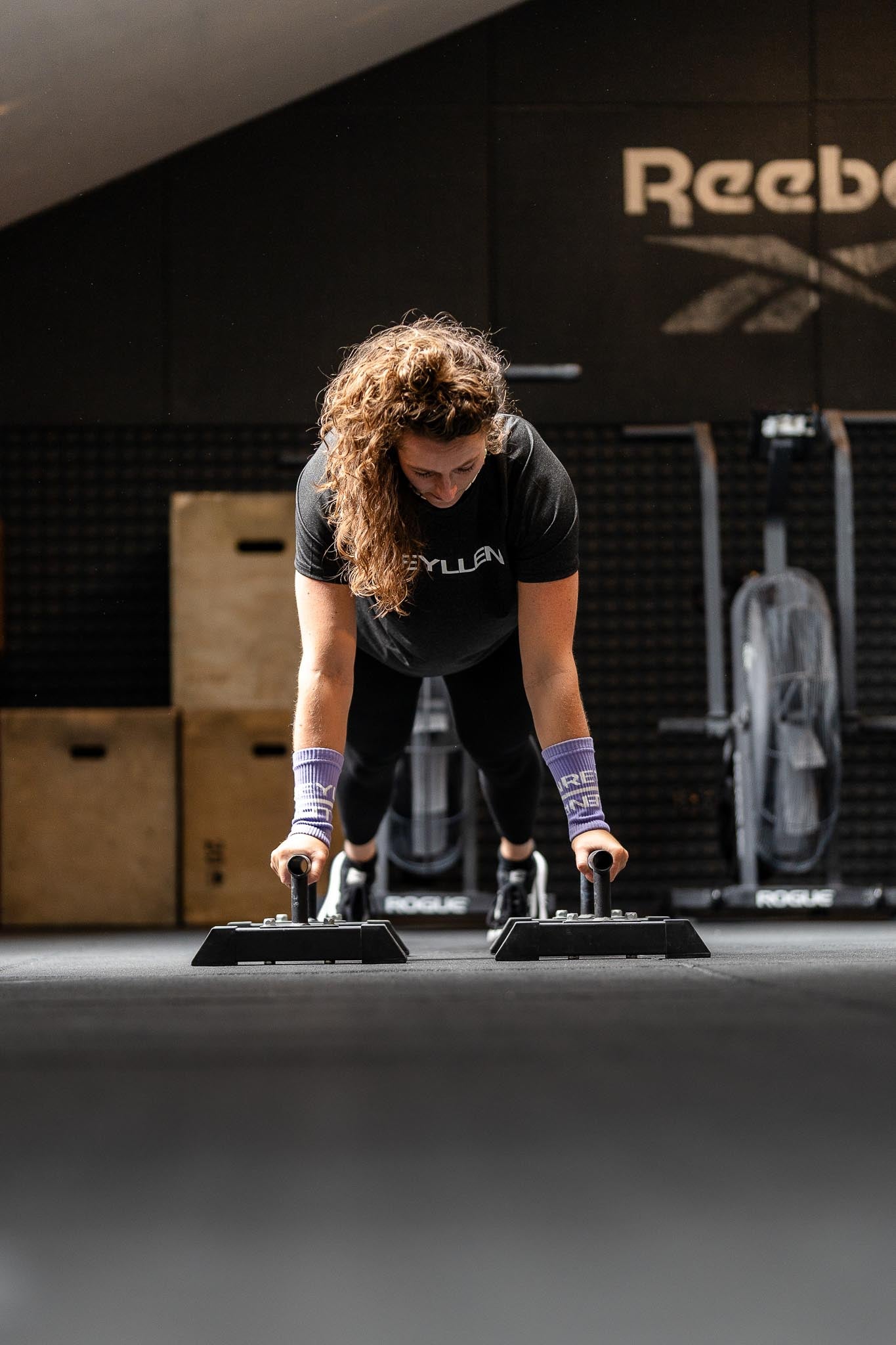 Reyllen CrossFit Sweatbands Purple