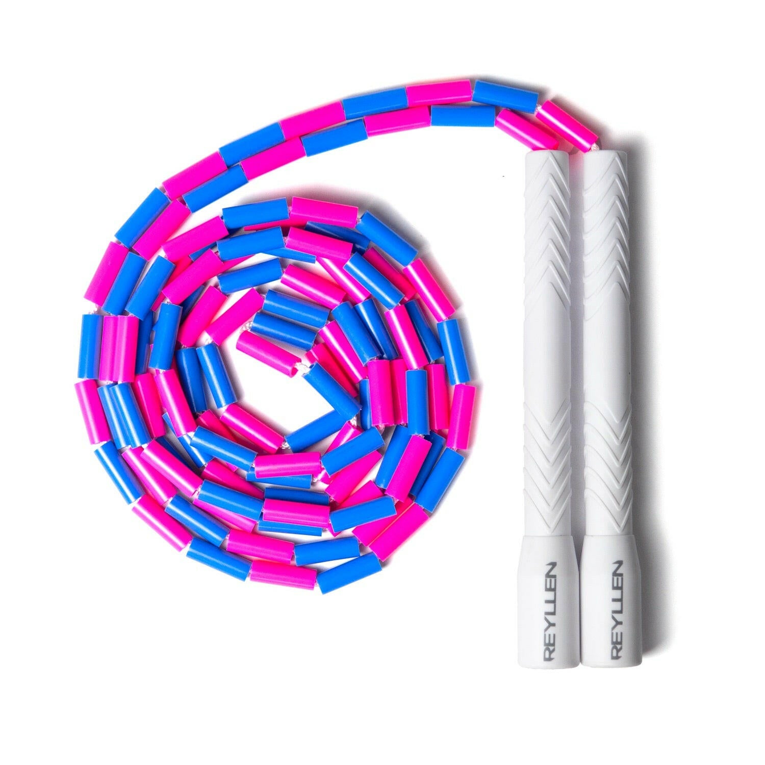 Reyllen Viper beaded crossover freestyle jump skipping rope neon edition