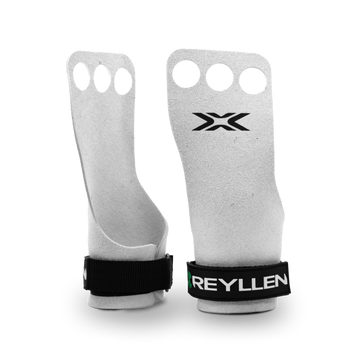 Reyllen Panda X3 3-hole Microfibre CrossFit Gymnastics Grips Front Profile
