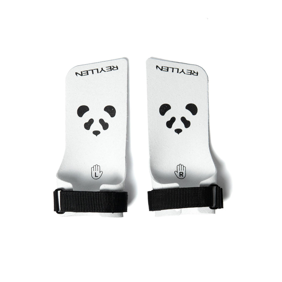 reyllen panda fingerless crossfit hand grips back