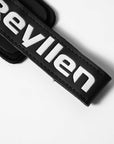 Reyllen seal rubber no chalk gymnastic hand grips for crossfit white background wrist strap detail