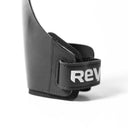 Reyllen seal rubber no chalk gymnastic hand grips for crossfit white background buckle loop detail