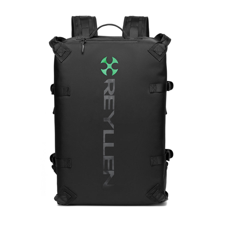 reyllen x2 backpack for athletes and crossfit black profile