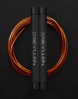 Reyllen Flare MX Speed Skipping Jump Rope aluminium handles black PVC cable Orange