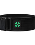 Reyllen GX 4" Nylon CrossFit Lifting Belt black front view