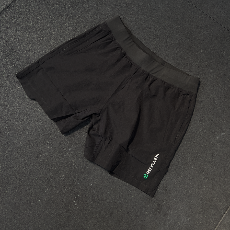 Mens nylon 2025 gym shorts