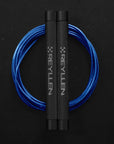 Reyllen Flare MX Speed Skipping Jump Rope aluminium handles black PVC cable blue