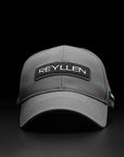 reyllen performance baseball cap hat  grey front view
