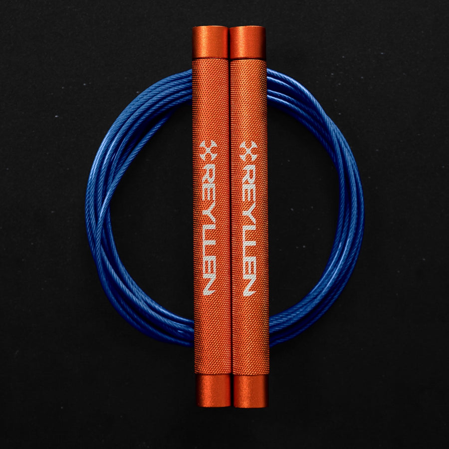 orange and blue pvc cable