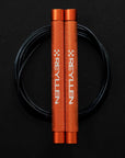 Reyllen Flare MX CrossFit Speed Skipping Jump Rope aluminium handles orange and black pvc cable