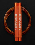 Reyllen Flare MX CrossFit Speed Skipping Jump Rope aluminium handles orange and orange pvc cable