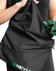 Reyllen musette shoulder bag open main compartment pocket