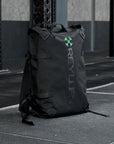 reyllen x2 backpack for athletes and crossfit black agains the rig
