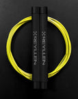 Reyllen Flare MX Speed Skipping Jump Rope aluminium handles black and yellow nylon cable