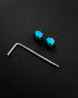 Reyllen Flare Replacement Swivel Balls  teal colour with hex key