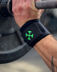 reyllen X1 Wrist Wraps elastic support worn on wrist during lifting