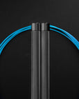 Reyllen Flare PRO CrossFit Speed Skipping Jump Rope Aluminium Handles grey and blue nylon pro cable