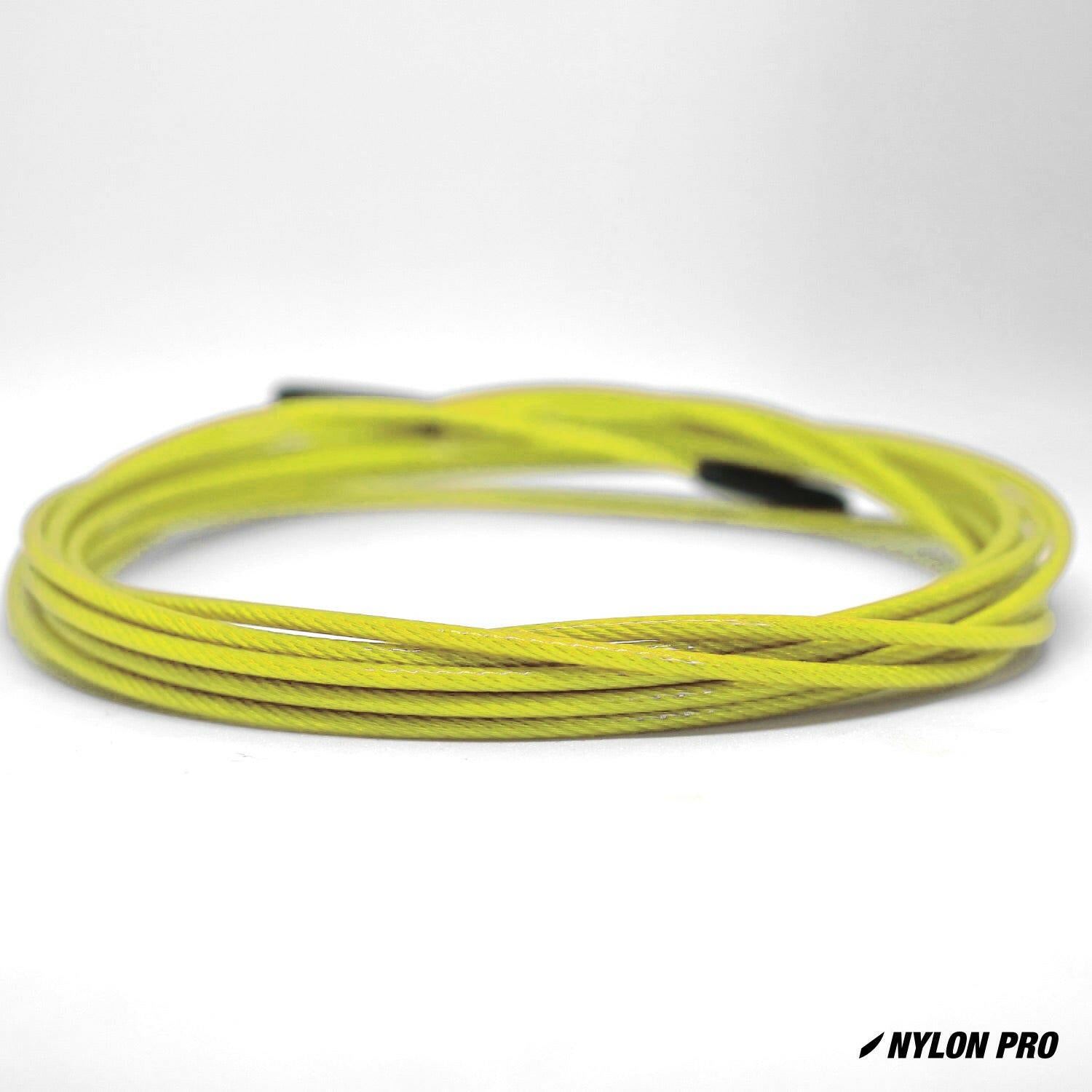 flare speed rope replacement skipping jump cable yellow nylon coated