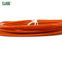 flare speed rope replacement skipping jump orange cable pvc coated