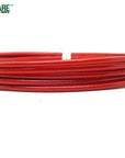 flare speed rope replacement skipping jump red pvc coated