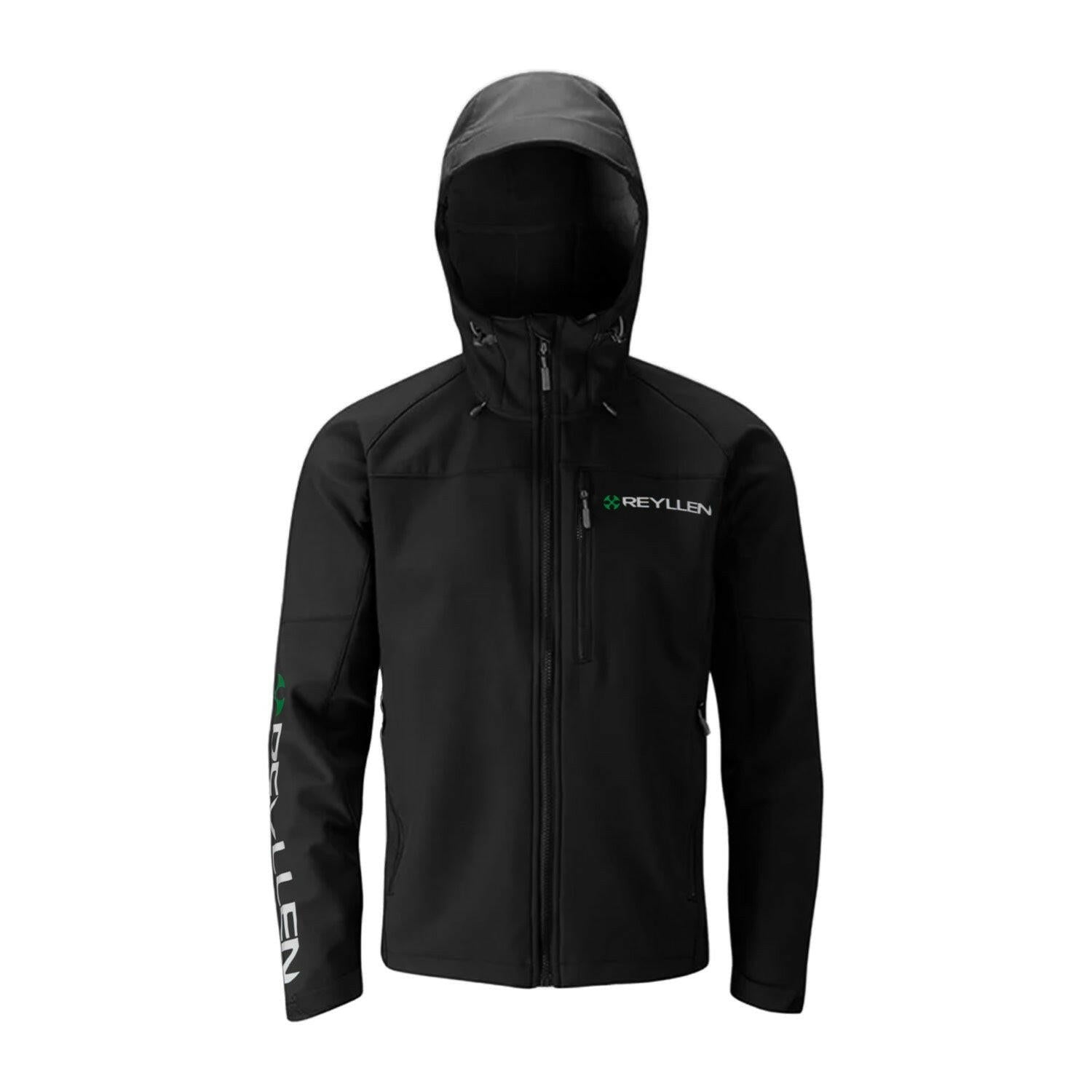 Hero X Soft-shell Jacket - Black - Unisex - Hooded | Reyllen